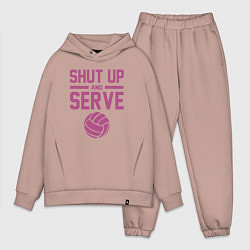 Мужской костюм оверсайз Shut Up And Serve