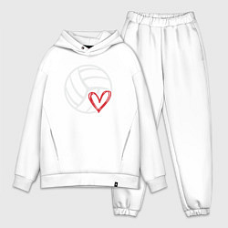 Мужской костюм оверсайз Love Volleyball