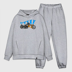 Мужской костюм оверсайз FTW, цвет: меланж