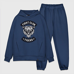 Мужской костюм оверсайз Fight Club Tigers, цвет: тёмно-синий