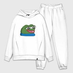 Мужской костюм оверсайз Pepe happy Пепе хеппи, цвет: белый