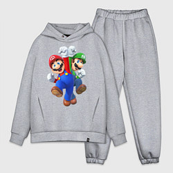 Мужской костюм оверсайз Mario Bros
