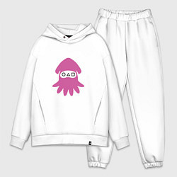 Мужской костюм оверсайз Squid Pink