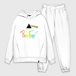 Мужской костюм оверсайз PINK FLOYD COLOR LOGO