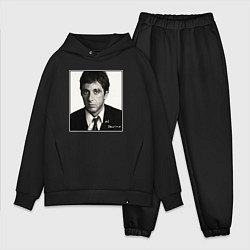 Мужской костюм оверсайз Аль Пачино Al Pacino, цвет: черный