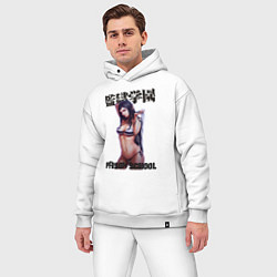 Мужской костюм оверсайз Mari, цвет: белый — фото 2