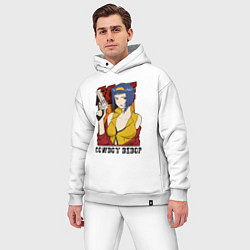 Мужской костюм оверсайз Fei, цвет: белый — фото 2