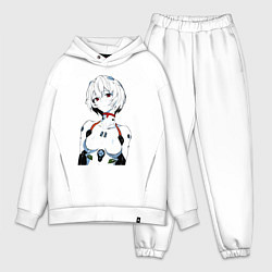 Мужской костюм оверсайз Рей Аянами Rei Ayanami Ева Евангелион