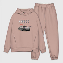 Мужской костюм оверсайз Audi Racing team