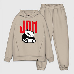 Мужской костюм оверсайз JDM Panda Japan Симпатяга