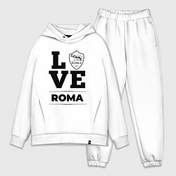 Мужской костюм оверсайз Roma Love Классика цвета белый — фото 1