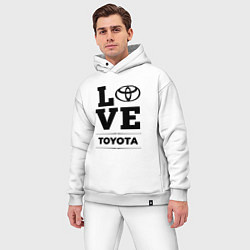 Мужской костюм оверсайз Toyota Love Classic, цвет: белый — фото 2