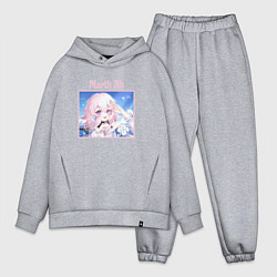 Мужской костюм оверсайз Улыбка 7 марты Honkai star rail