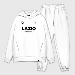 Мужской костюм оверсайз Lazio Униформа Чемпионов, цвет: белый