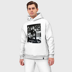 Мужской костюм оверсайз Depeche Mode 101 Vintage 1988, цвет: белый — фото 2