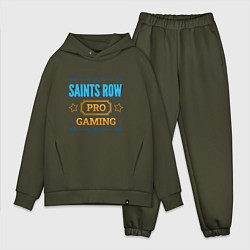 Мужской костюм оверсайз Игра Saints Row pro gaming, цвет: хаки