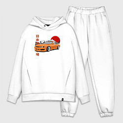Мужской костюм оверсайз Silvia s14 JDM Retro Car