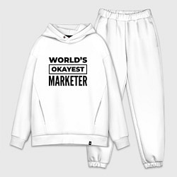 Мужской костюм оверсайз The worlds okayest marketer