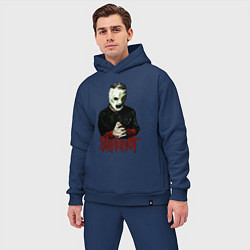 Мужской костюм оверсайз Slipknot mask, цвет: тёмно-синий — фото 2