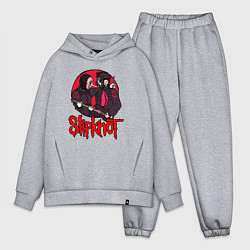 Мужской костюм оверсайз Slipknot rock