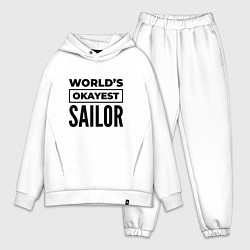 Мужской костюм оверсайз The worlds okayest sailor