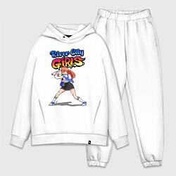 Мужской костюм оверсайз River city girls - Kyoko, цвет: белый