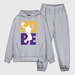 Мужской костюм оверсайз Kobe fly