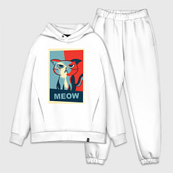 Мужской костюм оверсайз Meow obey