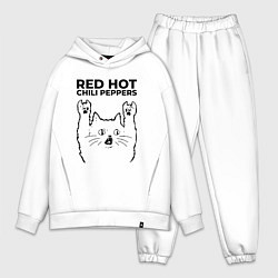 Мужской костюм оверсайз Red Hot Chili Peppers - rock cat