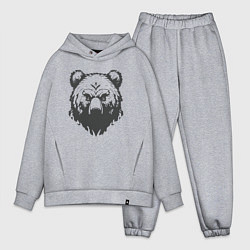 Мужской костюм оверсайз Бурый медведь