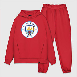 Мужской костюм оверсайз Manchester City FC, цвет: красный