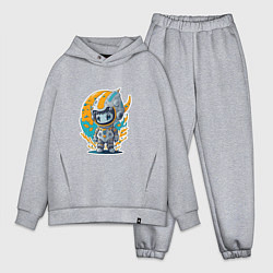 Мужской костюм оверсайз Маленький инопланетянин