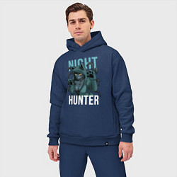 Мужской костюм оверсайз Pathfinder night hunter, цвет: тёмно-синий — фото 2