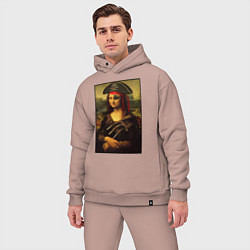 Мужской костюм оверсайз Gioconda - pirat, цвет: пыльно-розовый — фото 2