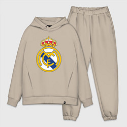 Мужской костюм оверсайз Real madrid fc sport
