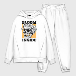 Мужской костюм оверсайз Bloom inside, цвет: белый