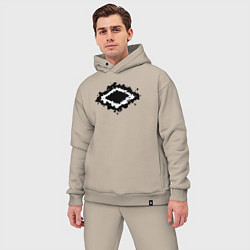 Мужской костюм оверсайз Bubbles, цвет: миндальный — фото 2