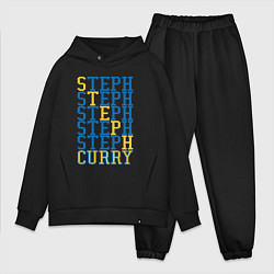 Мужской костюм оверсайз Steph Curry, цвет: черный