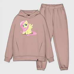 Мужской костюм оверсайз Флаттершай из My Little Pony в кино