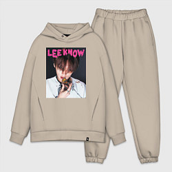Мужской костюм оверсайз Lee Know Rock Star Stray Kids