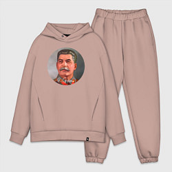 Мужской костюм оверсайз Stalin color