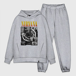 Мужской костюм оверсайз Nirvana kurt krist dave
