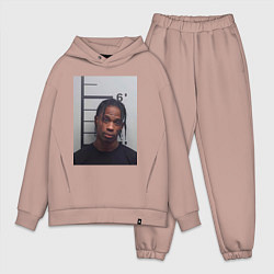 Мужской костюм оверсайз Travis Scott magshot