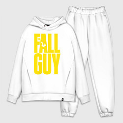 Мужской костюм оверсайз The fall guy logo