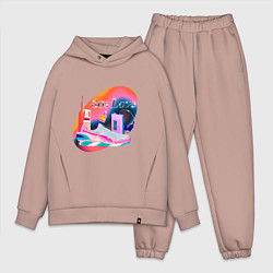 Мужской костюм оверсайз 80s Love