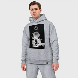 Мужской костюм оверсайз Семь смертных грехов Мелиодас, цвет: меланж — фото 2