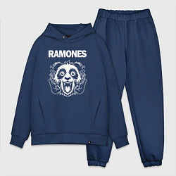 Мужской костюм оверсайз Ramones rock panda