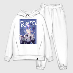 Мужской костюм оверсайз Рем близняшка горничная