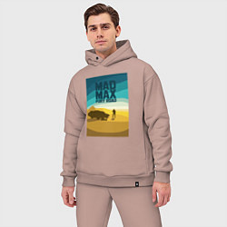 Мужской костюм оверсайз Макс - дорога ярости, цвет: пыльно-розовый — фото 2