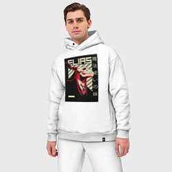 Мужской костюм оверсайз Невеста чародея Элиас, цвет: белый — фото 2